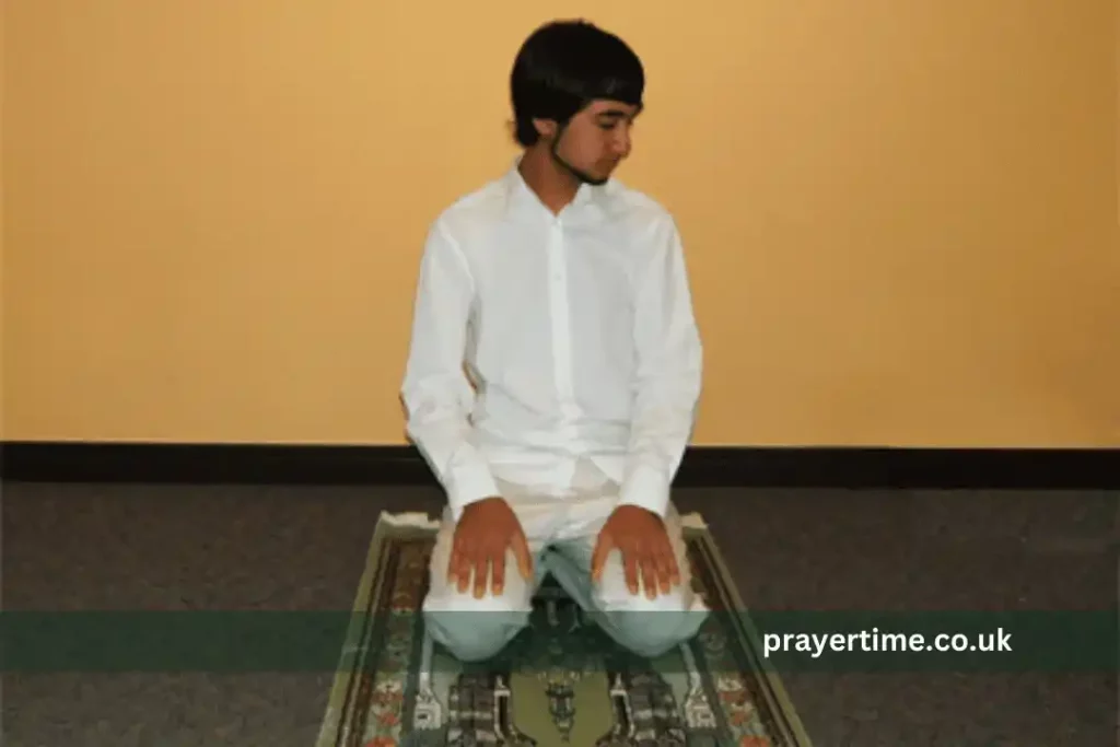 Concluding the prayer